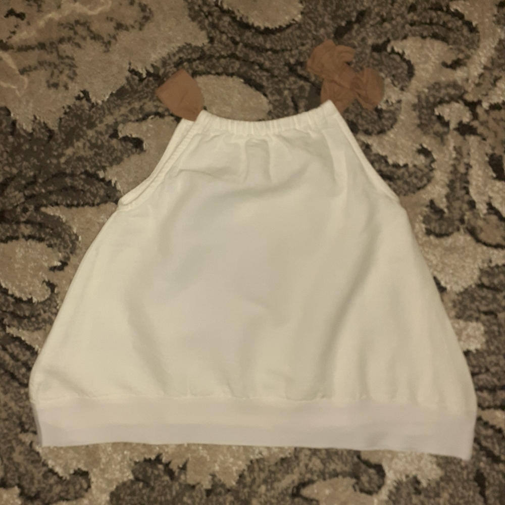 White linen dress by Beba Bean